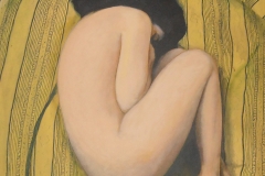 Intymność, akryl na płótnie, 100 x 73, 2009